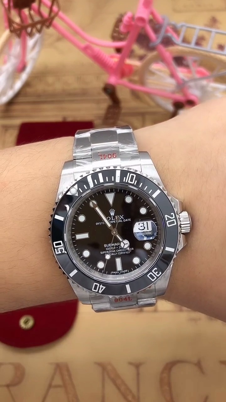 手表#劳力士40mm黑水鬼系列欣赏