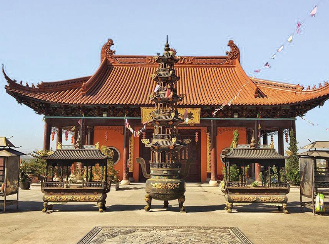 双鸭山青山九峰禅寺图片