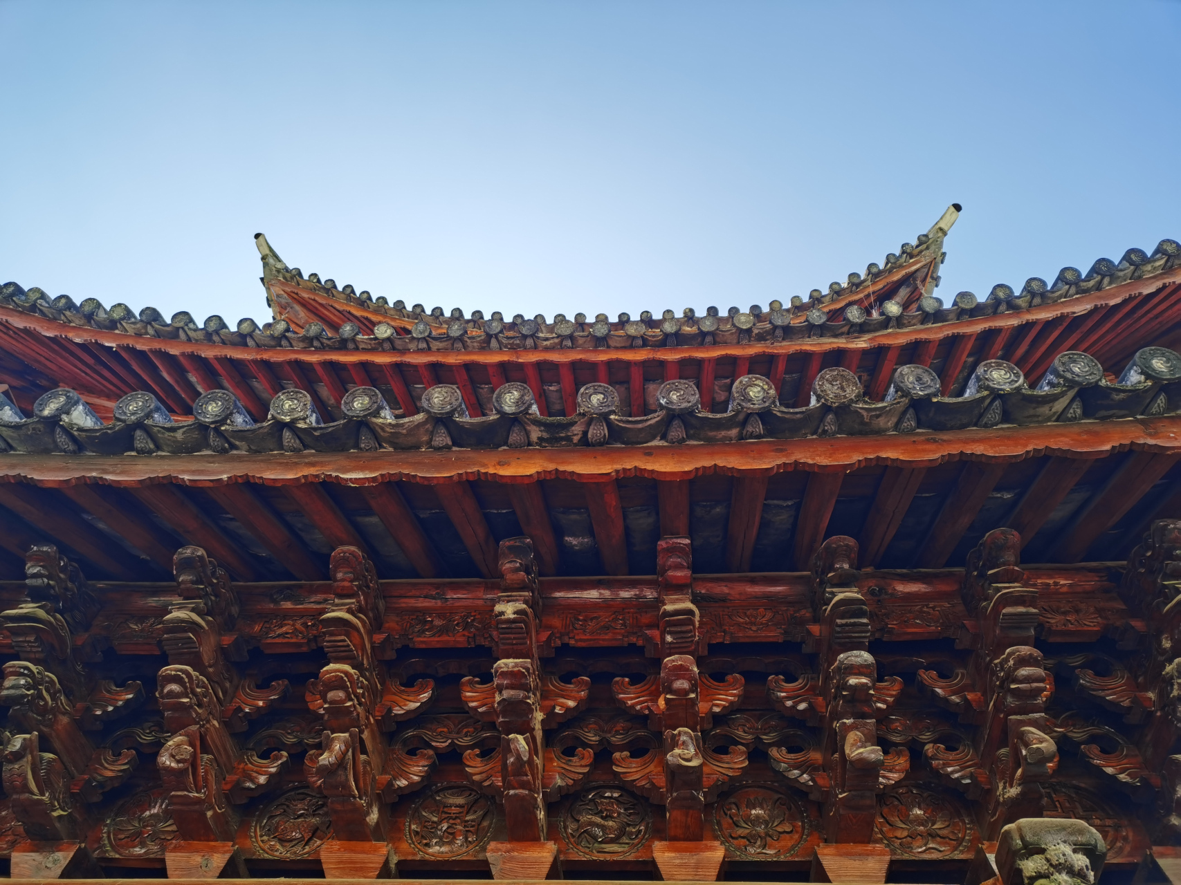 大理魁星阁 白族建筑,屋顶,飞檐,木雕,都是一绝