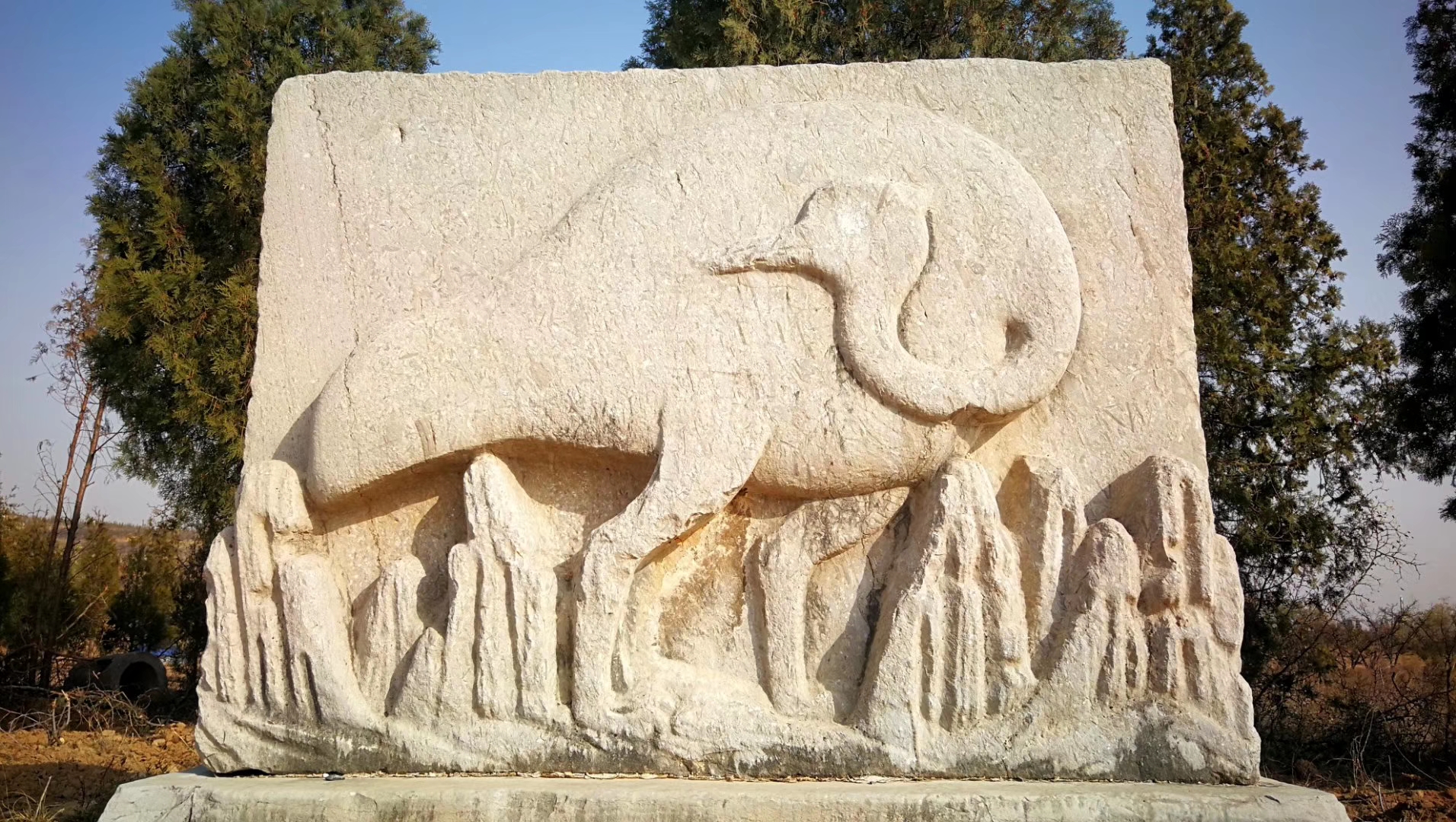 陕西蒲城金粟山唐玄宗泰陵