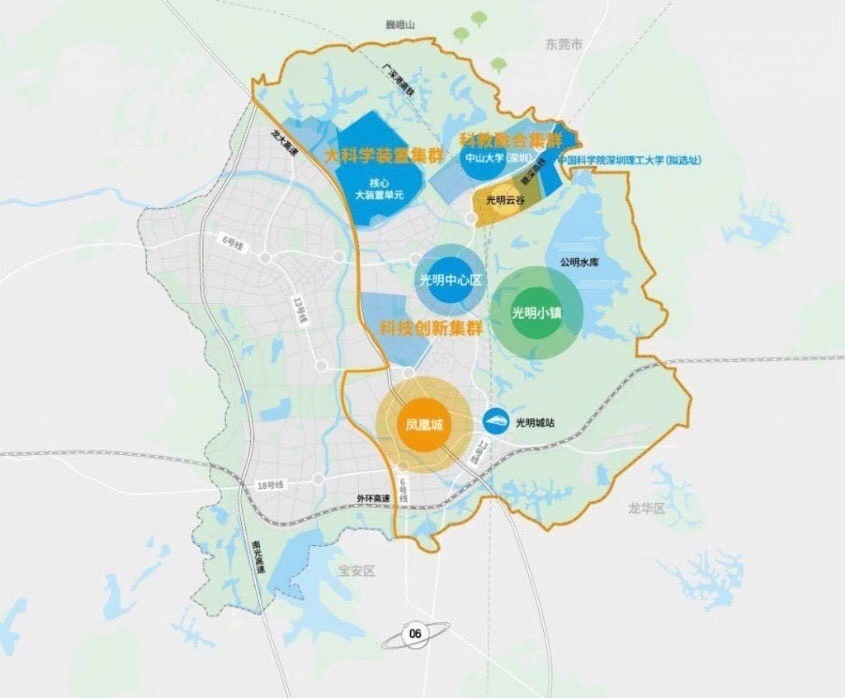 深圳光明新区规划图片
