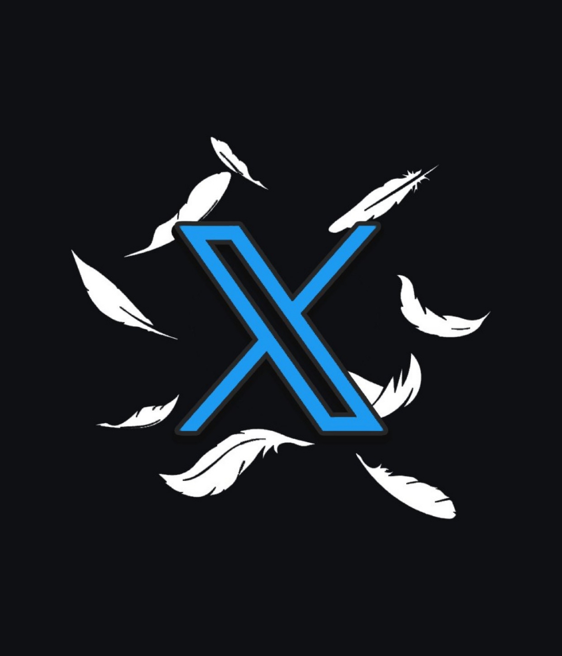 《推特的新logo》 1)推特又换标了,新老板马斯克把小鸟标换成马扎状的