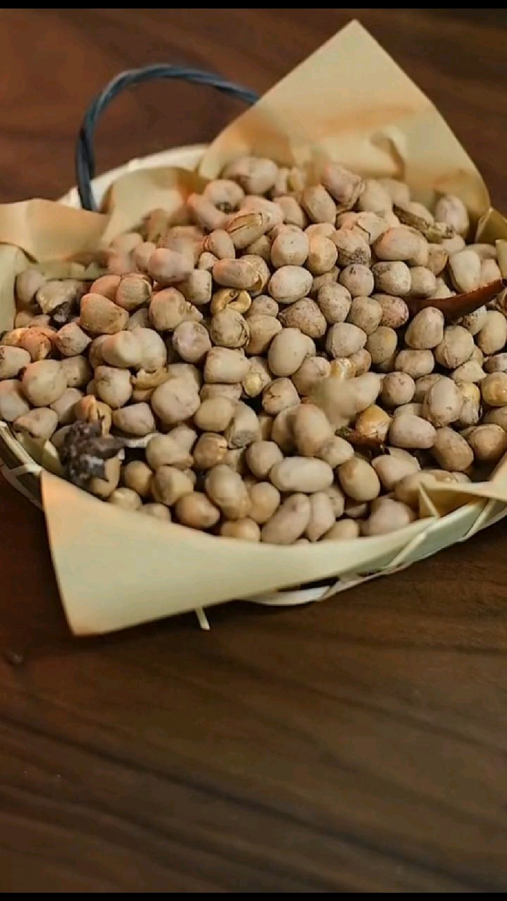 盐爆五香花生米,喝酒绝佳搭配