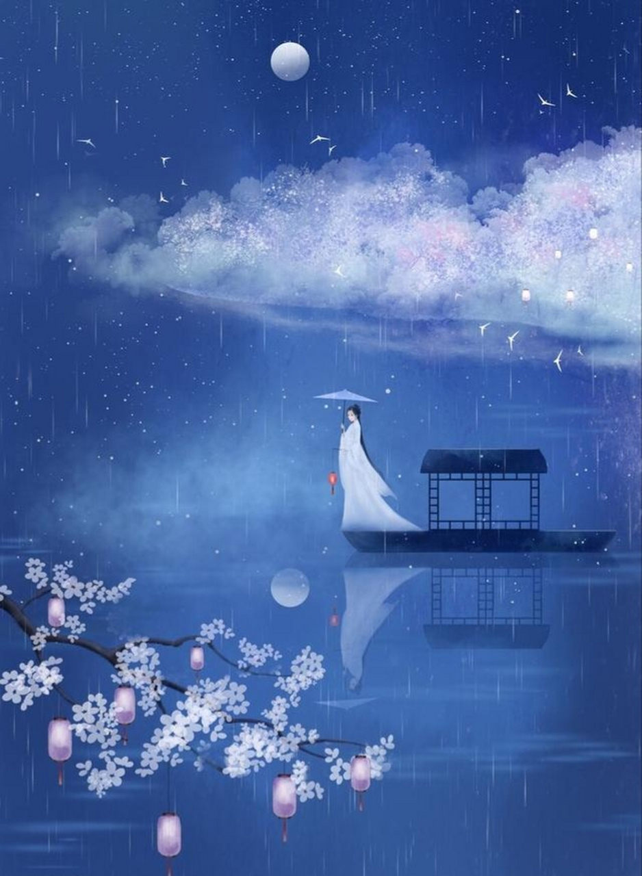 20条意境很唯美的古风句子,值得收藏  1,为你花开满城,为你明灯三千.