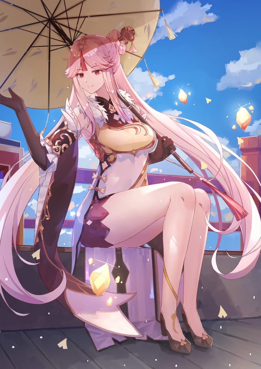 凝光 画师:上水蓝#原神# #二次元