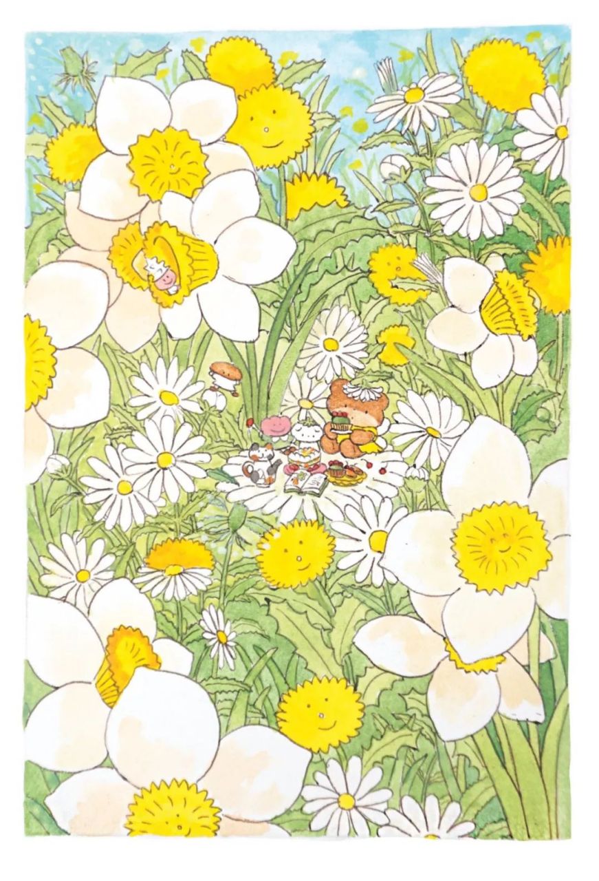 韩国设计师thomas_leeeeee的插画作品,清新的色彩融入了日常生活场景