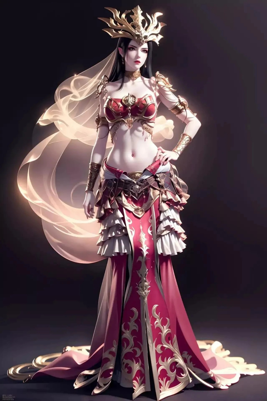 美杜莎ai绘画壁纸系列一千零八十一