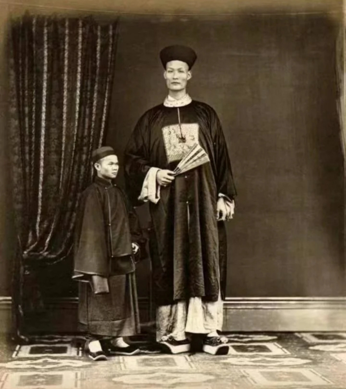 历史老照片,晚清最高的人詹世钗!