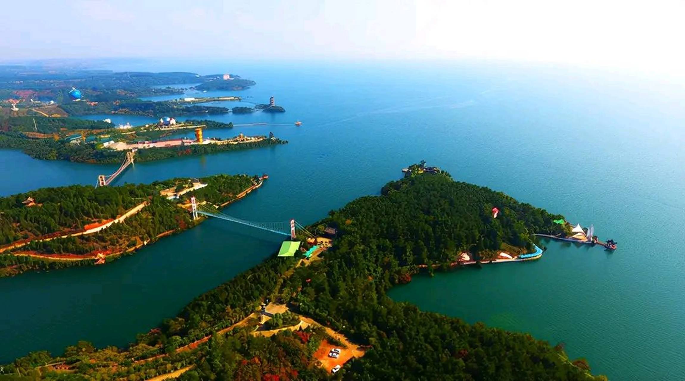 宝藏创作者计划# 丹江大观苑位于河南省南阳市淅川县,依托人工淡水