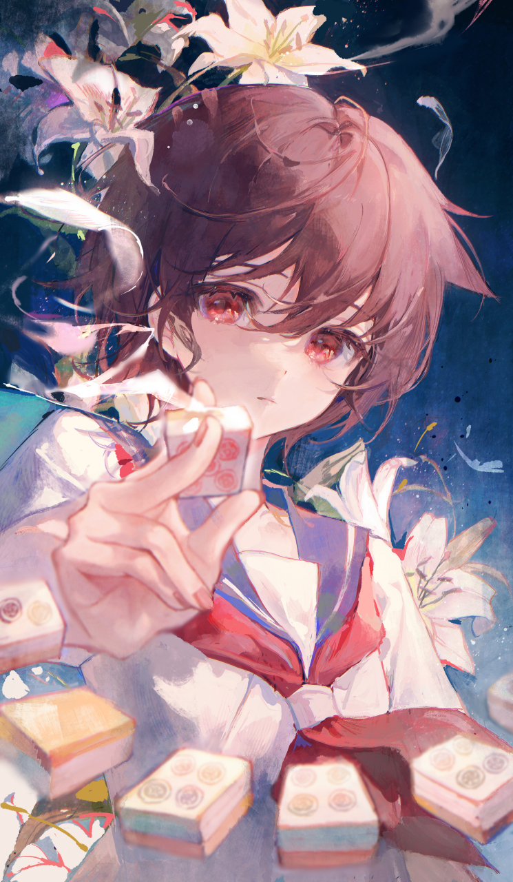 天才麻将少女#动漫# #动漫壁纸