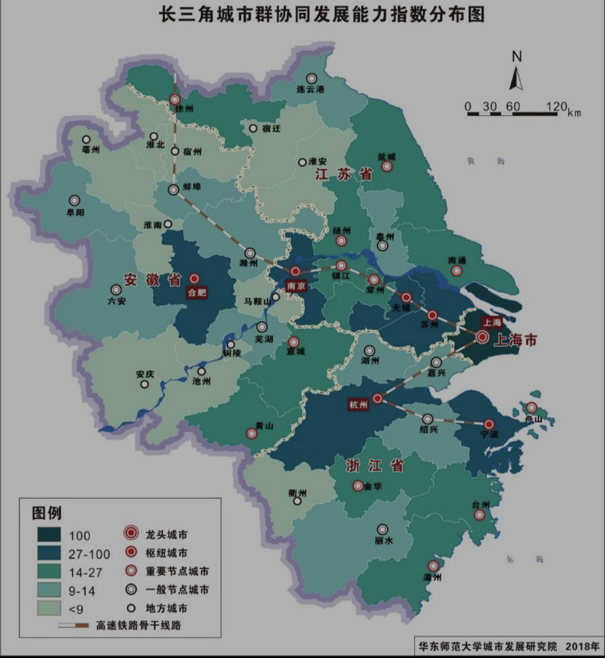 长三角城市群示意图图片