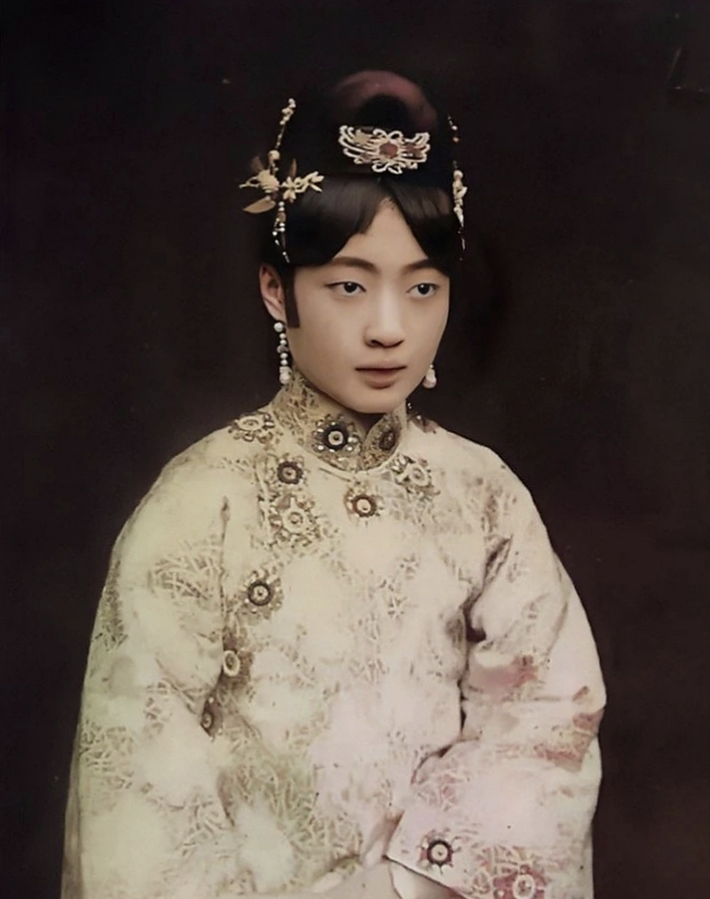 末,代,皇后婉容的一些老照片6015  #老照片
