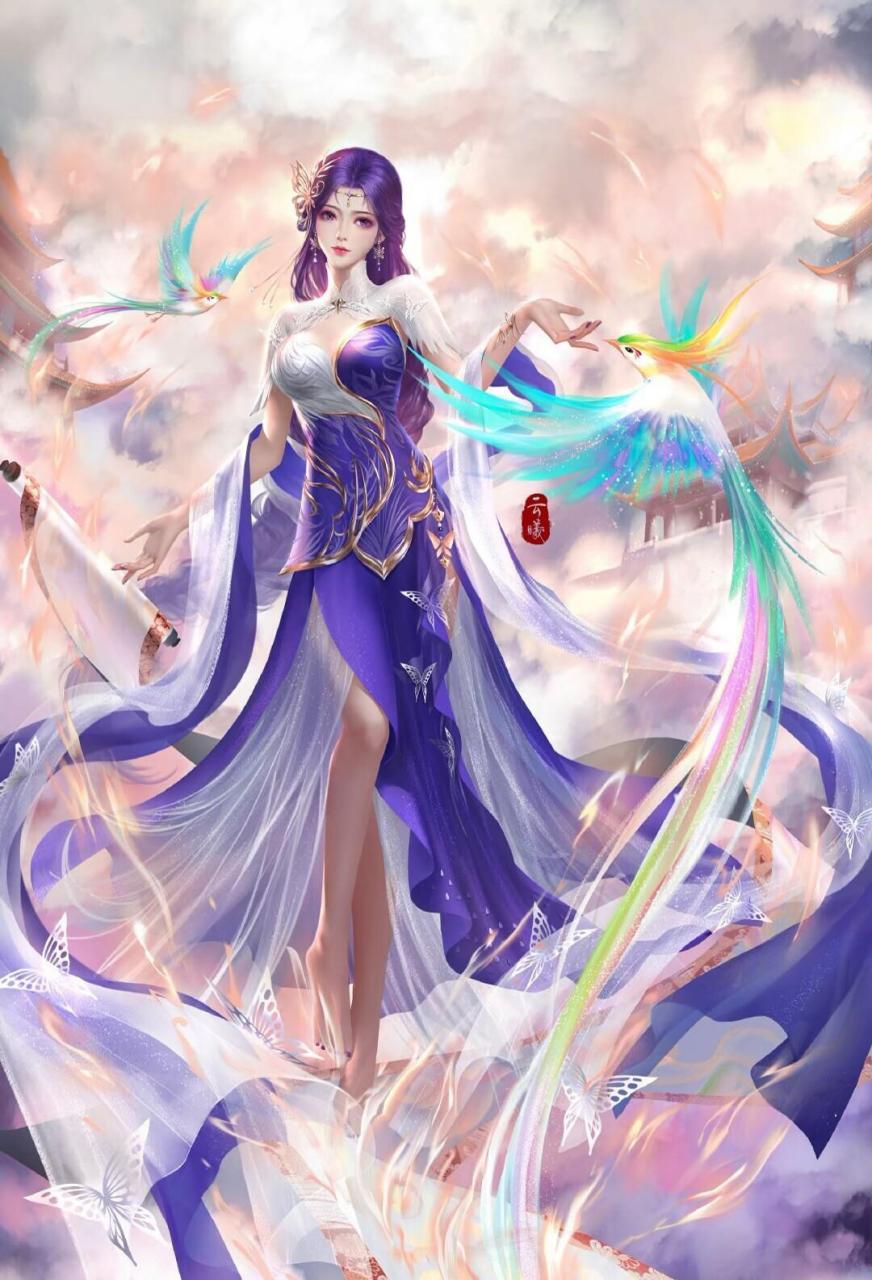 女神云曦精美壁纸分享#国漫女神# #完美世界# #云曦