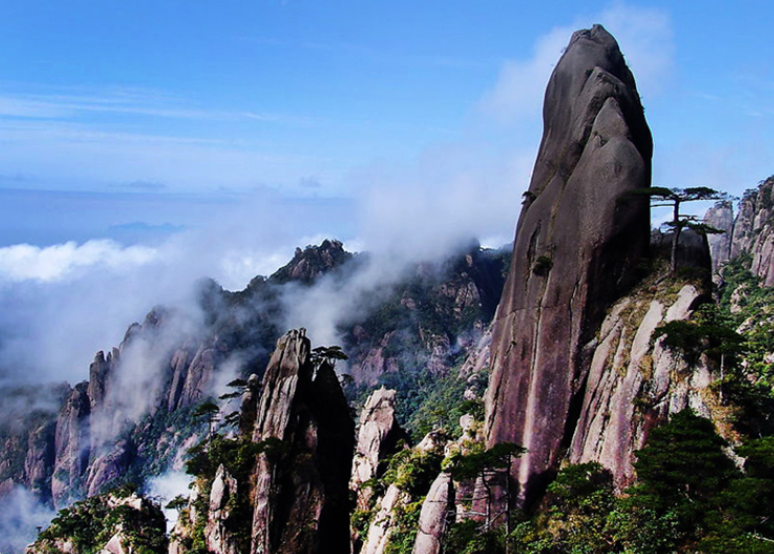 庐山秀峰山图片