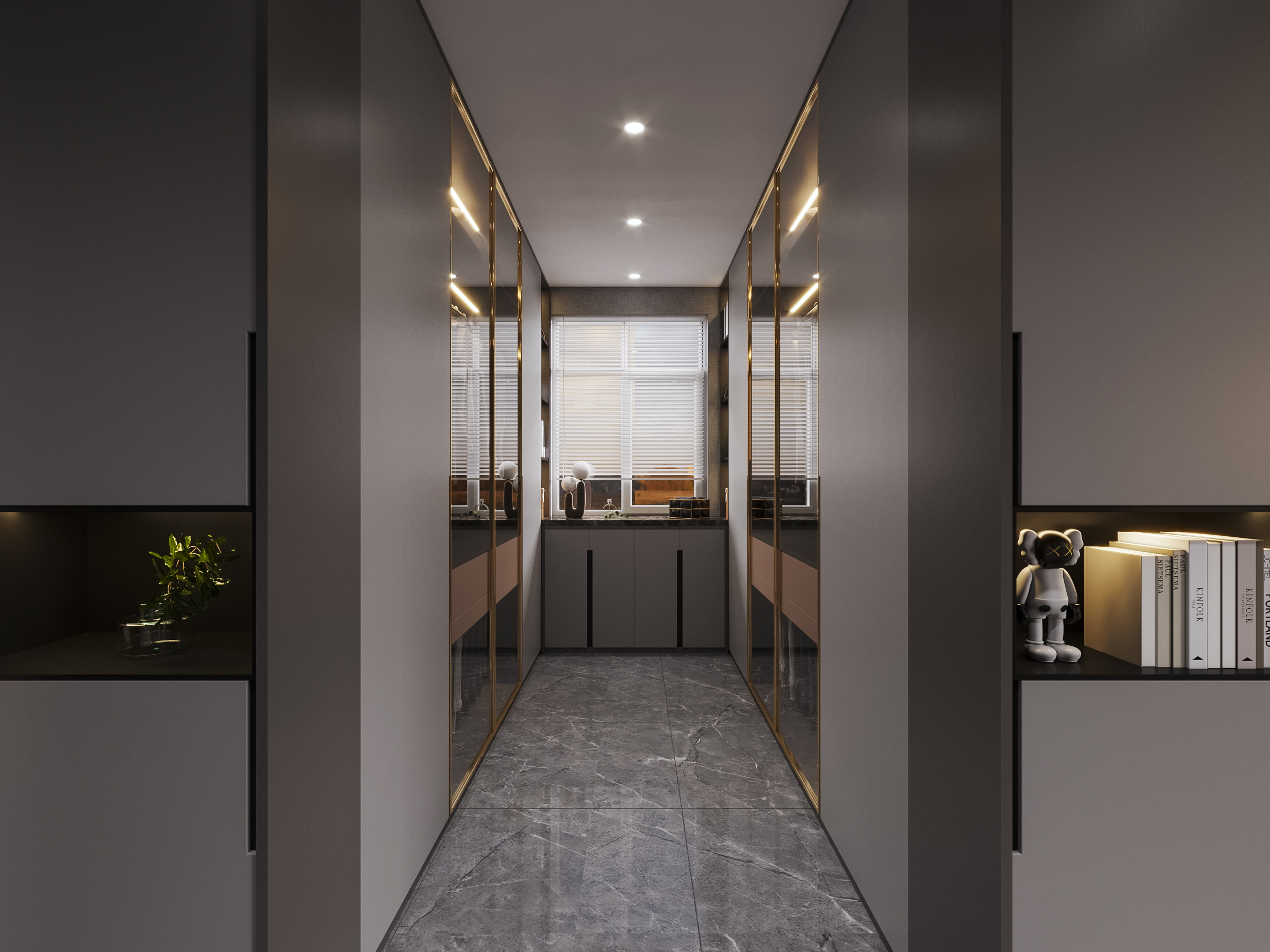 现代无主灯极简设计