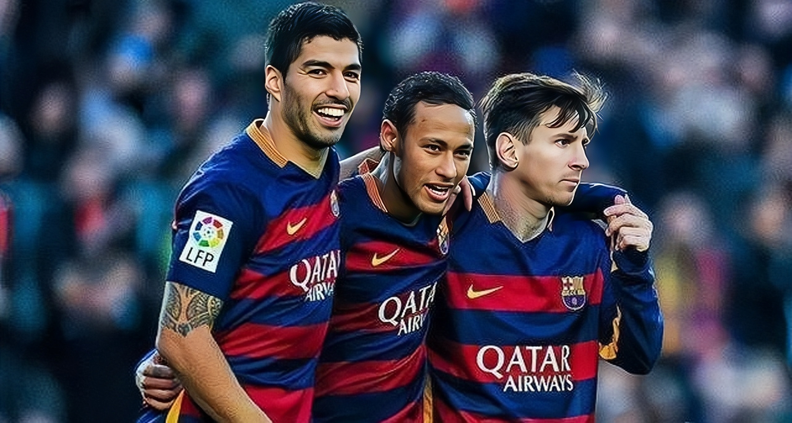 "苏牙"期待梅西 内马尔联手,msn未来或合体,姆巴佩笑了