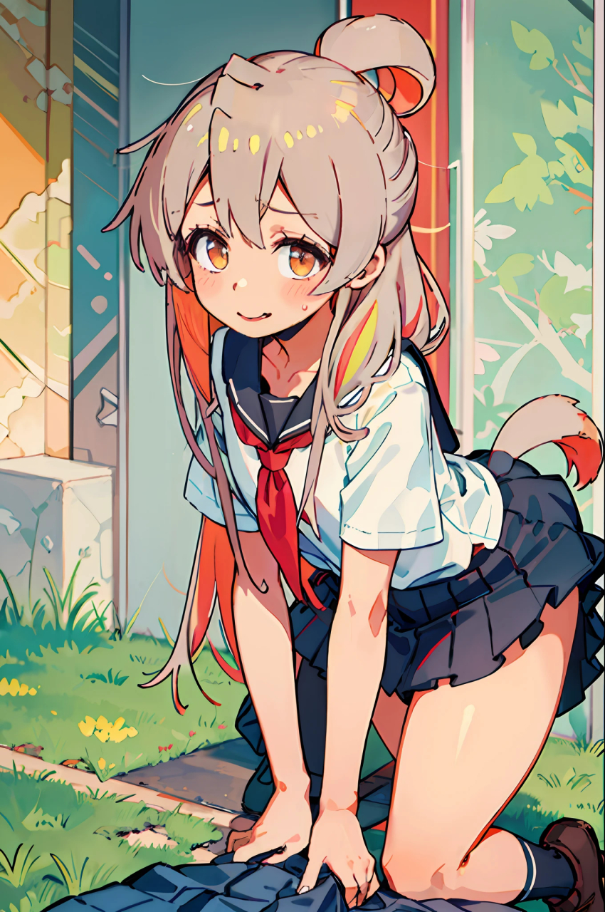 动漫# 穿上水手服的真寻酱,也是超级无敌可爱的存在哦[温暖][温暖]