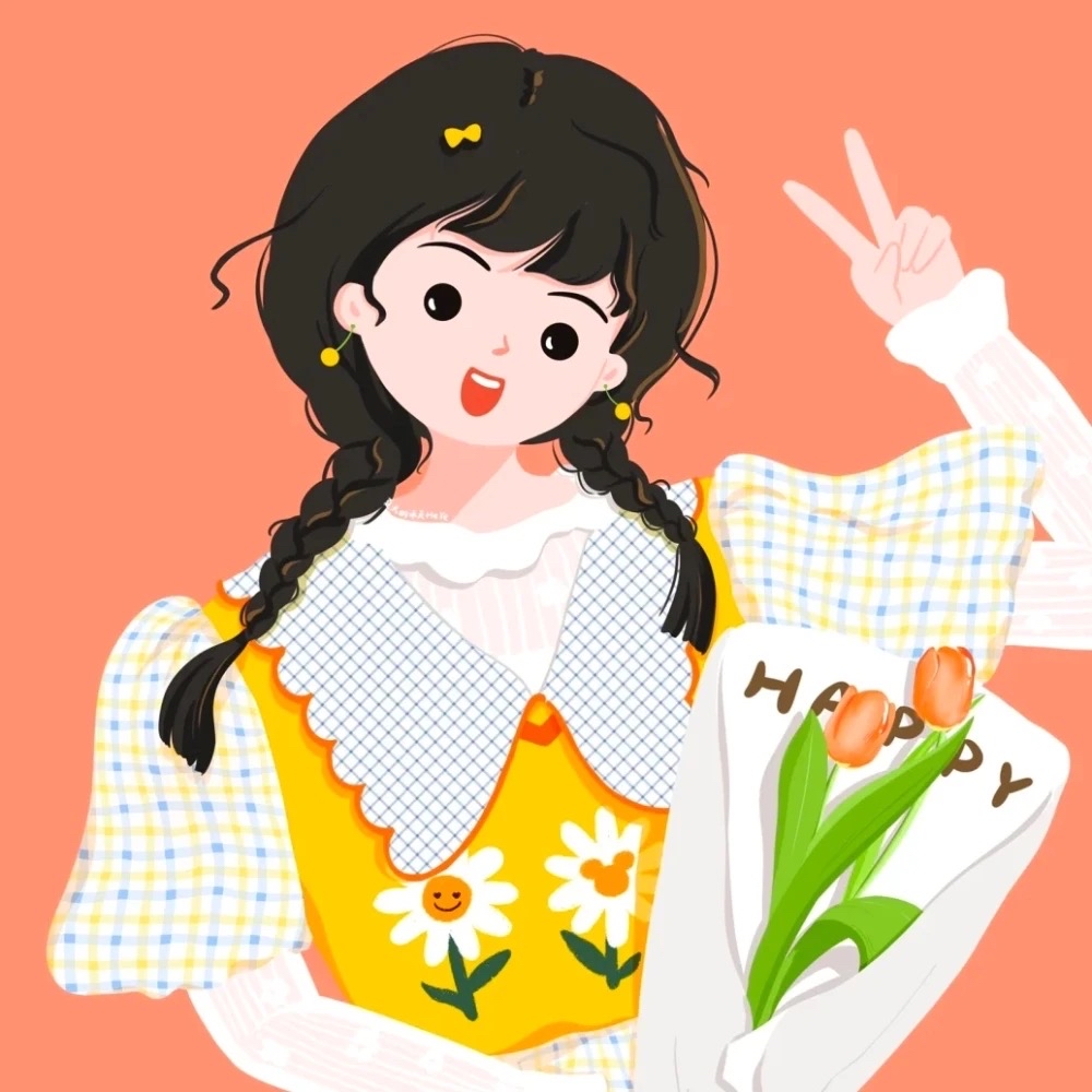 「女生头像」一个只记得快乐和知识点的人