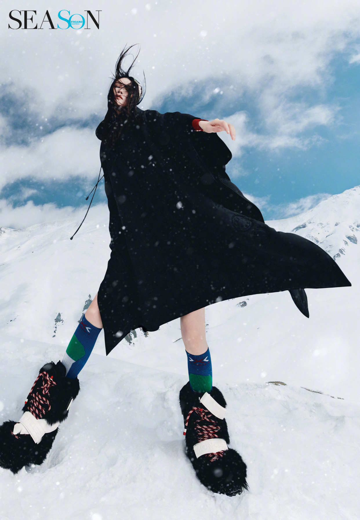 何穗冰雪写真,洁白无瑕,动感靓丽