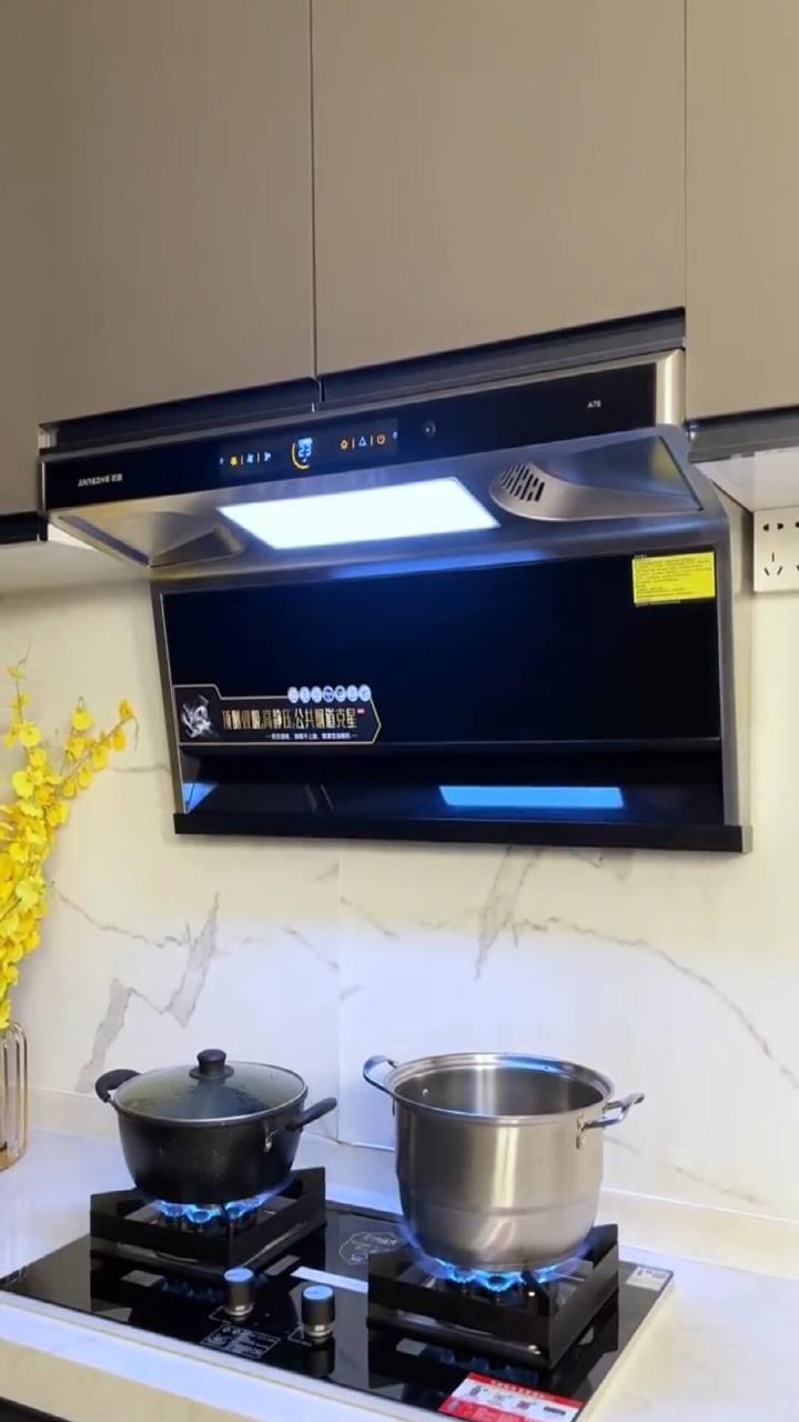 家里装修一定要装这种油烟机,超大吸力顶侧双吸让你告别油烟