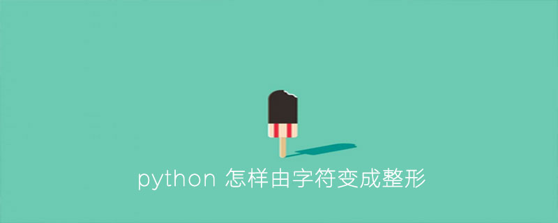 python如何从字符变为整数