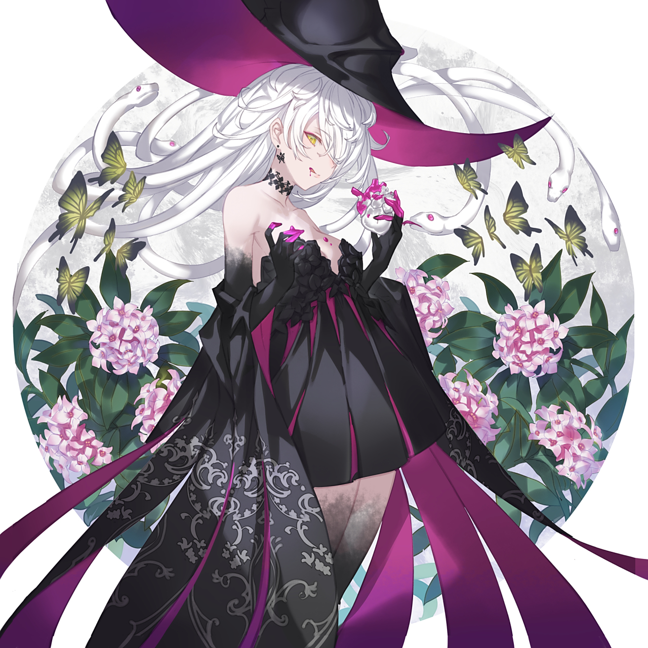 魔女四重奏#二次元美图# #百家新收益#  画师:魔界の住民