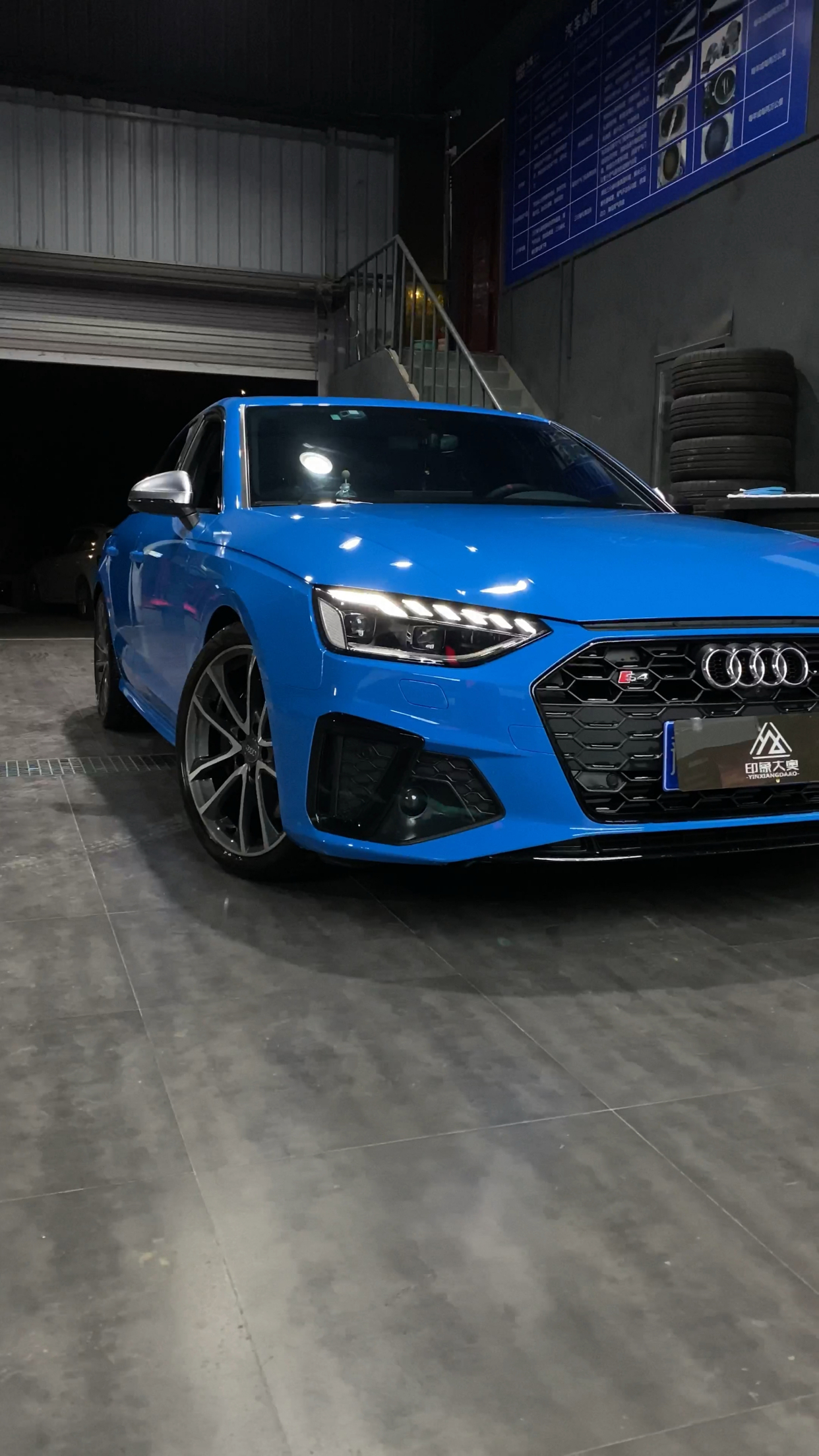 奥迪s4改装案例:电吸门