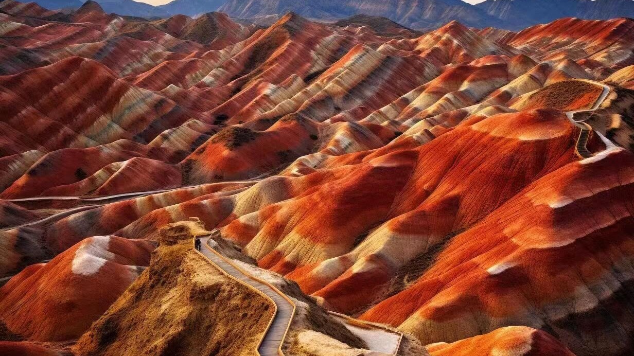 丹霞山是中国著名的红色砂岩地貌景区,分布在广东,广西,湖南,福建等地