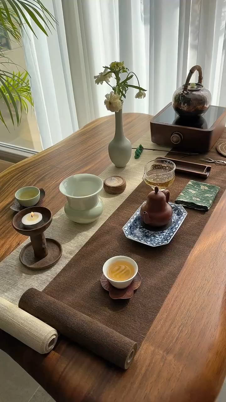 家里装个茶室,没事喝喝茶真好!