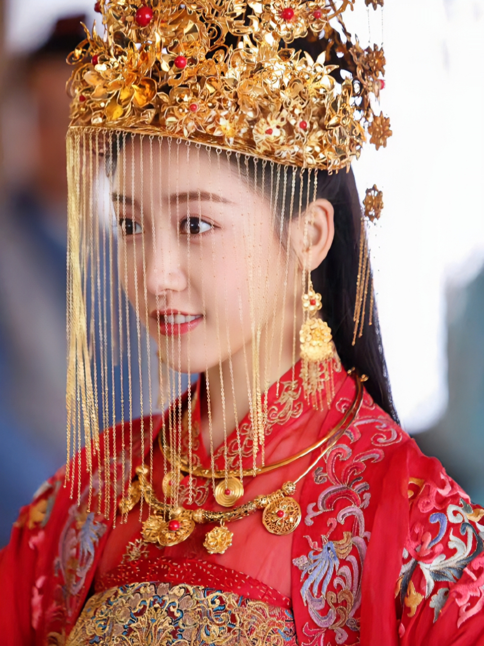 发现一位宝藏女孩,新娘装好美!#恋恋江湖姜贞羽