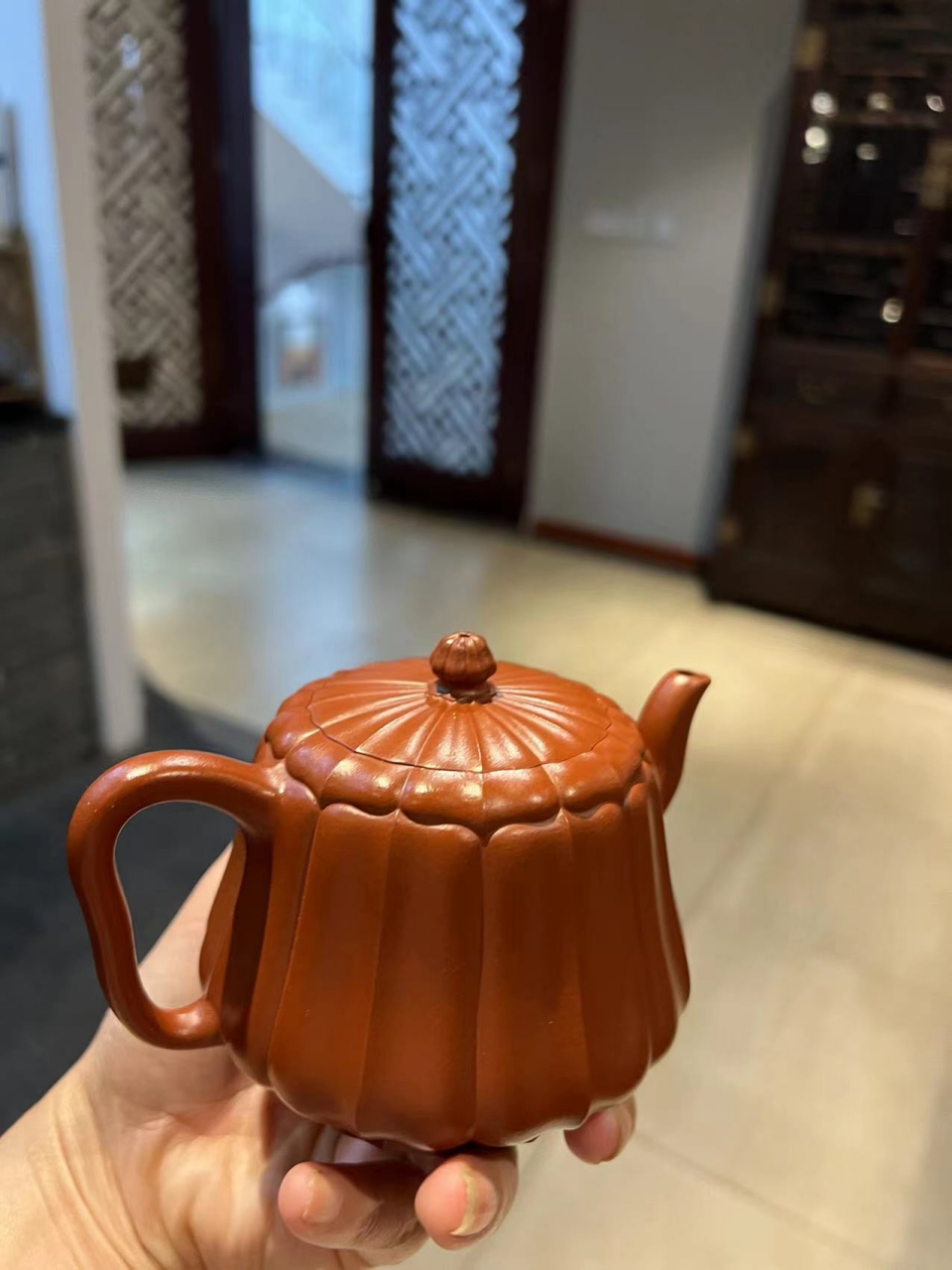 范泽锋大师新作《禅墩·若菱》 龙德堂馆藏大红袍泥料!