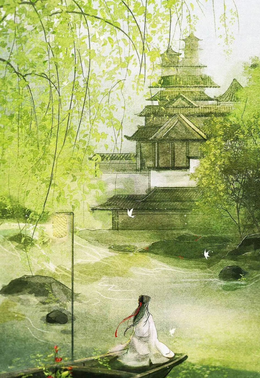 古风意境插画  画师:正版青团子 67