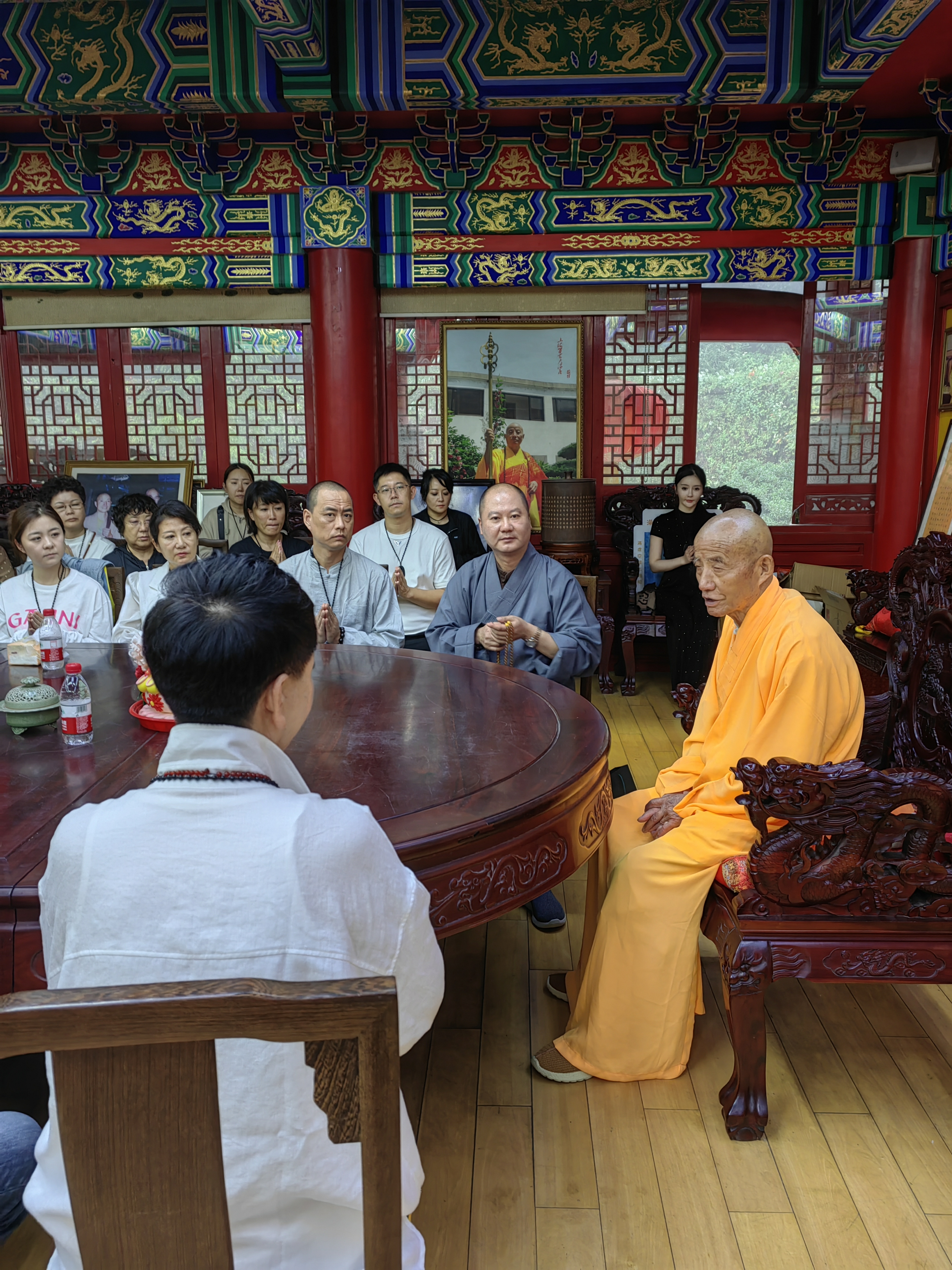 九华山庙会图片