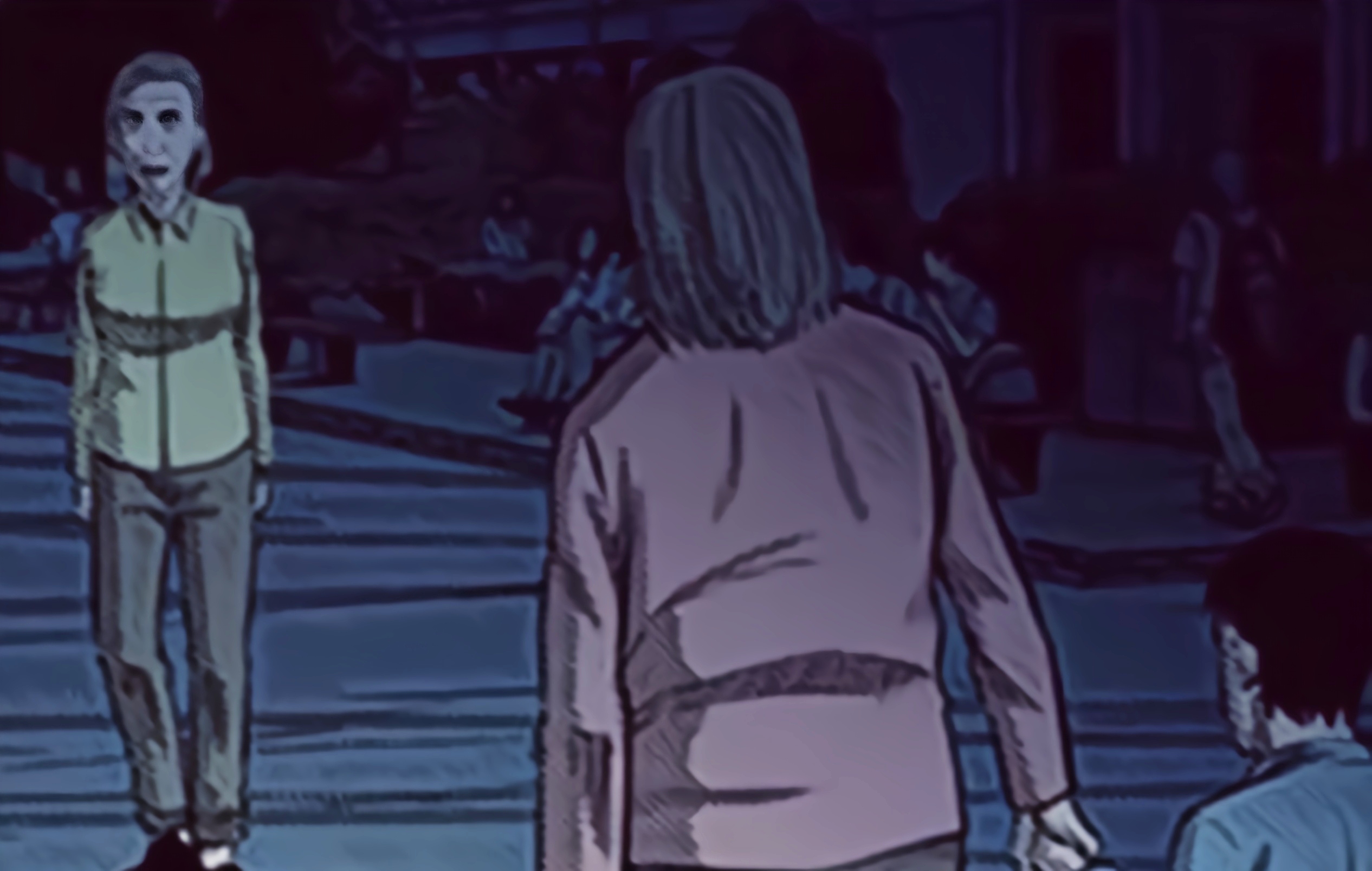 民间故事:身后有人!