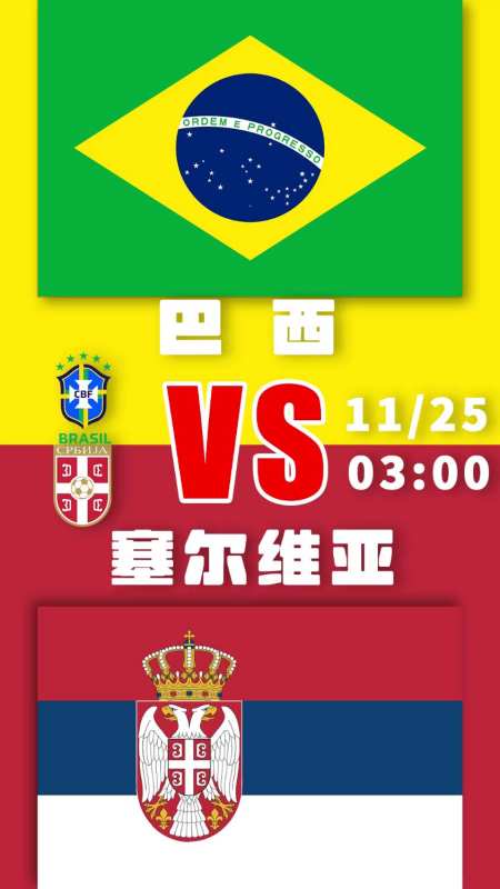 巴西vs塞尔维亚足球王国