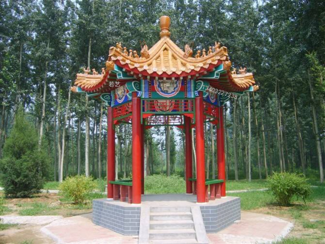 仿古凉亭施工方法,仿古水泥亭子样式有哪些