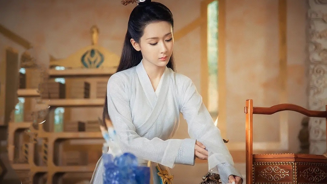 杨紫古装武侠古风写真剧照,她的美让人一眼万年难以忘怀