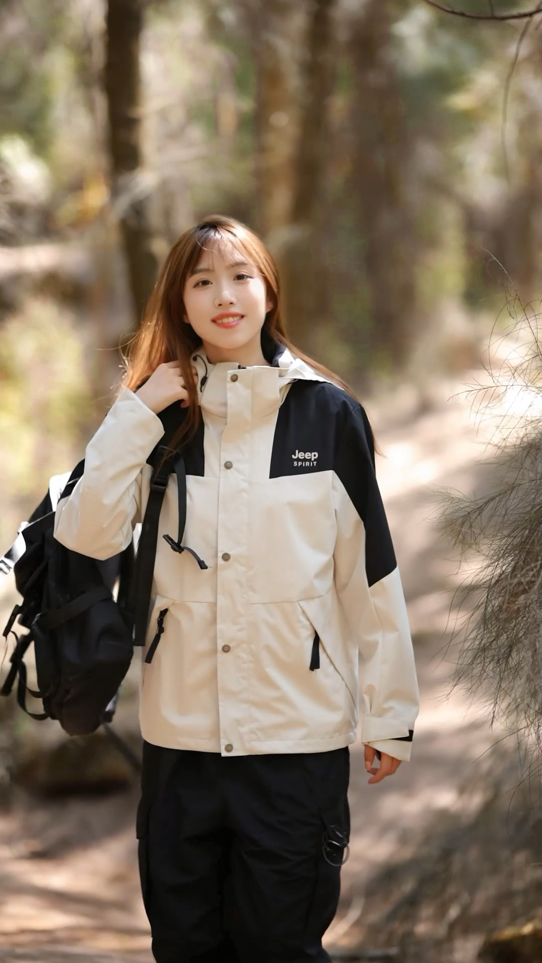 jeep秋季新款冲锋衣上新 #户外穿搭 #冲锋衣 #秋季穿搭