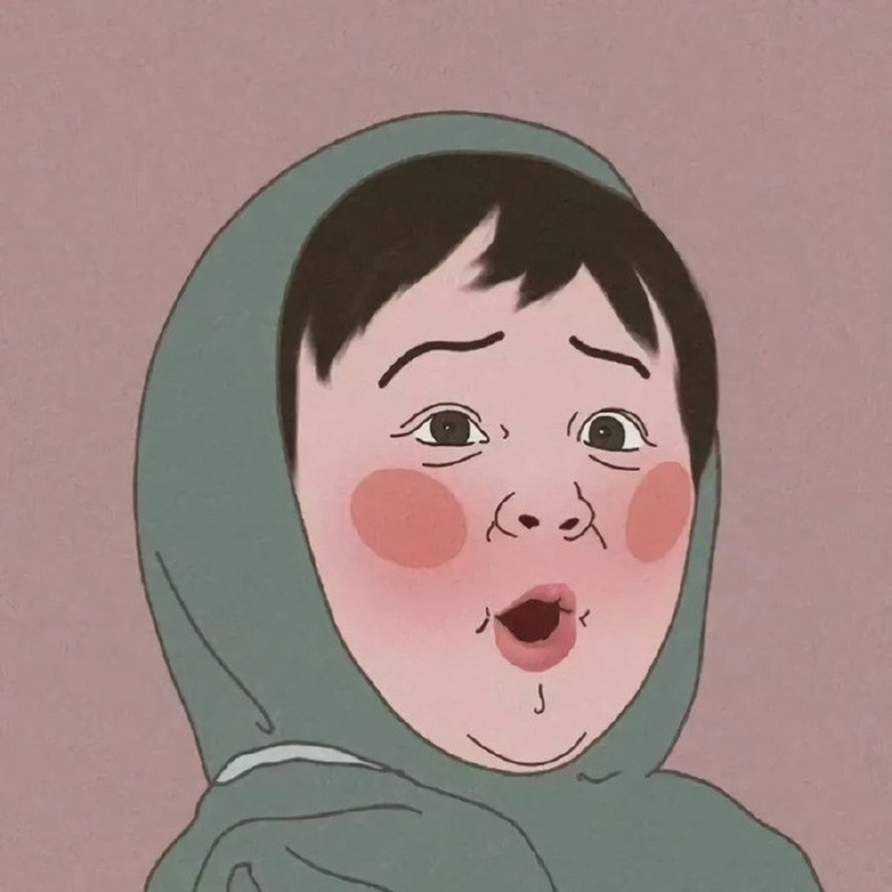 可可爱爱,奇奇怪怪[得意]#搞笑# #头像