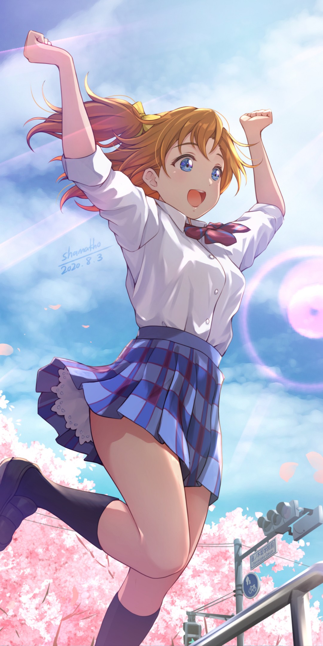 动漫2k壁纸 可爱青春美烧酒爱了嘛