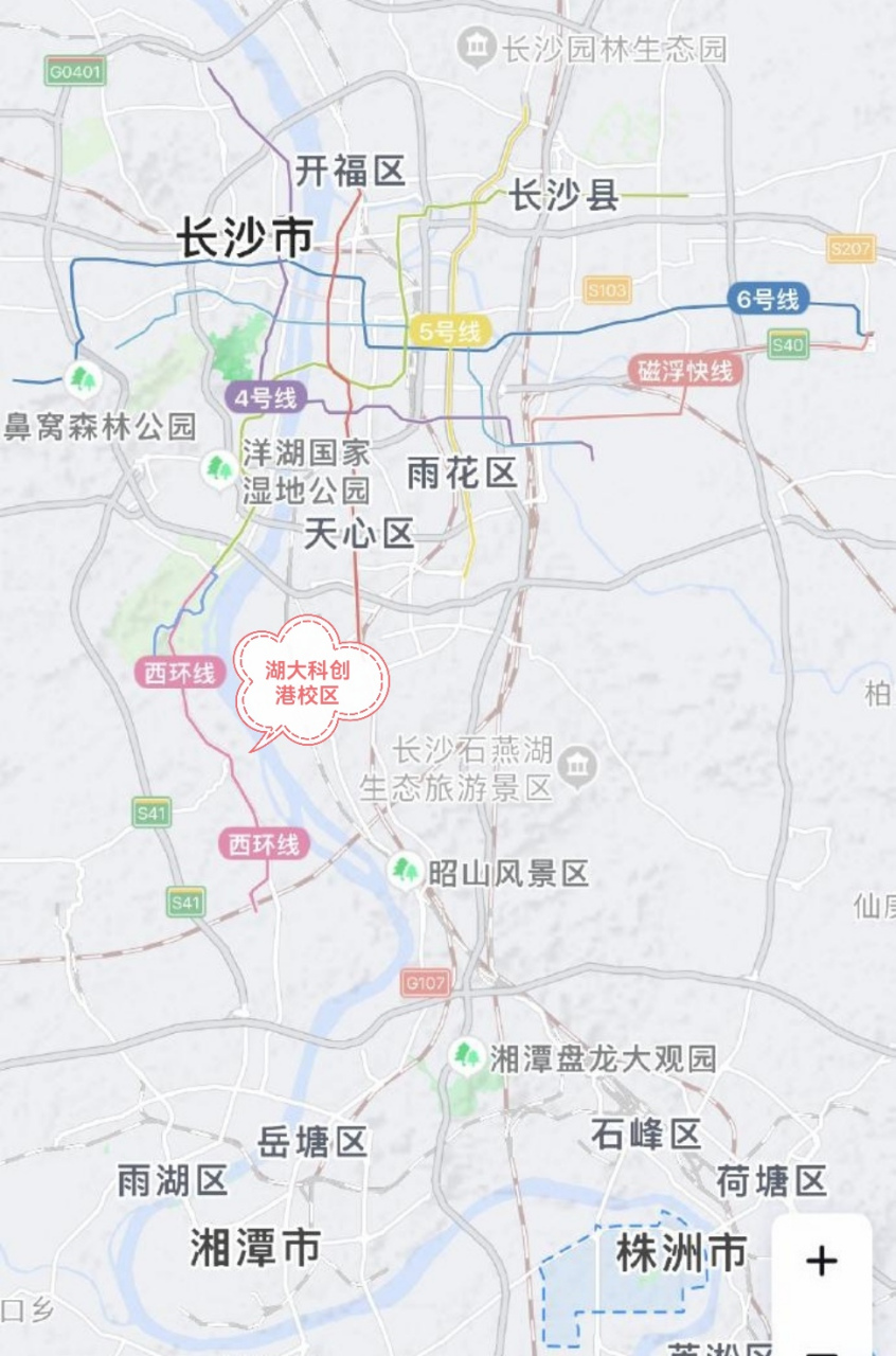 湖南大学科创港新校区开建在即,它的具体位置在哪,下面的图片标注得清