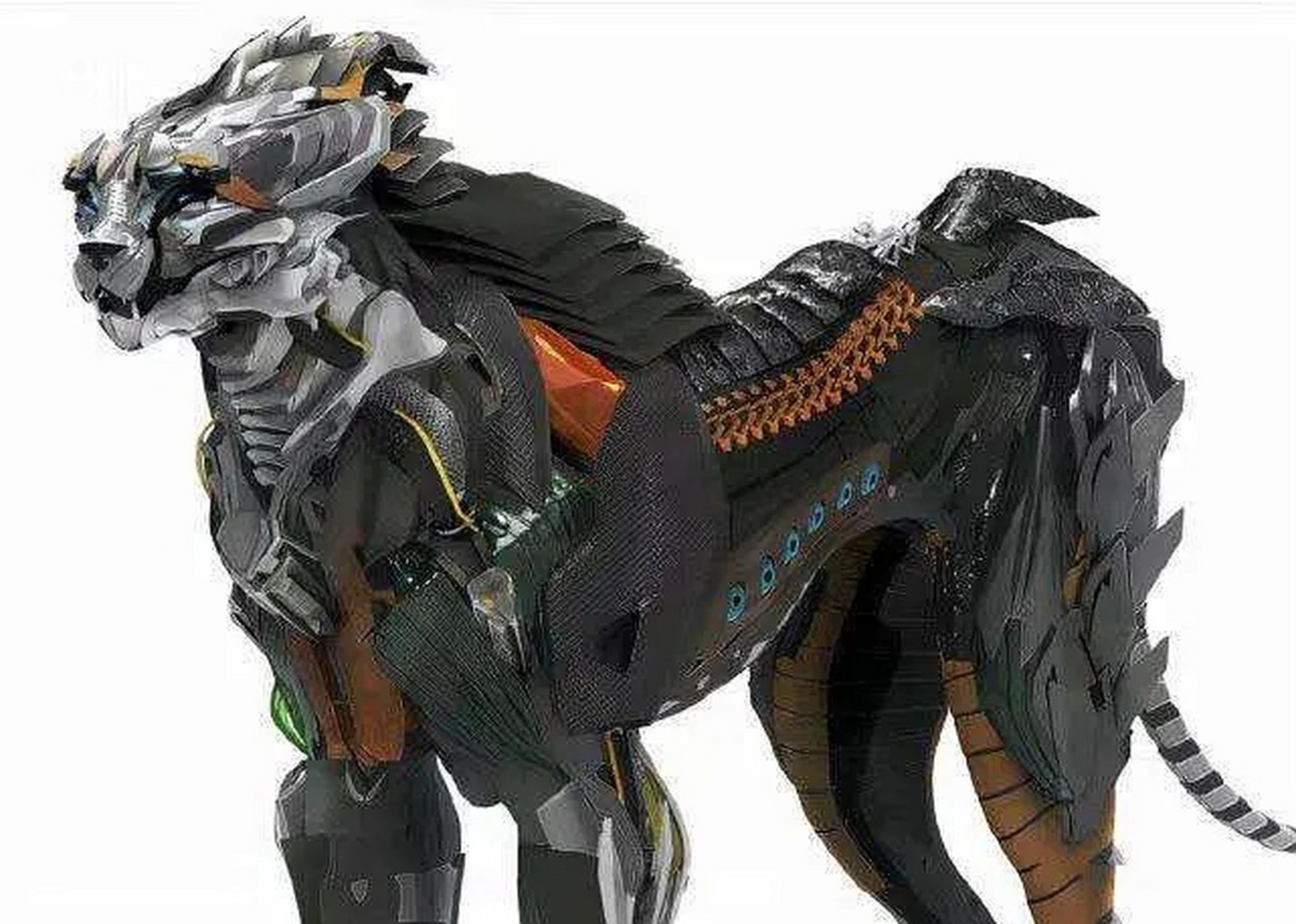 《变形金刚》中机械豹看起来很威风,不知道能不能养一个,某宝上不知道