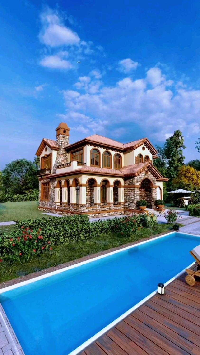 喜欢田园风的一定不要错过这三款托斯卡纳别墅外观也太好看了复古又