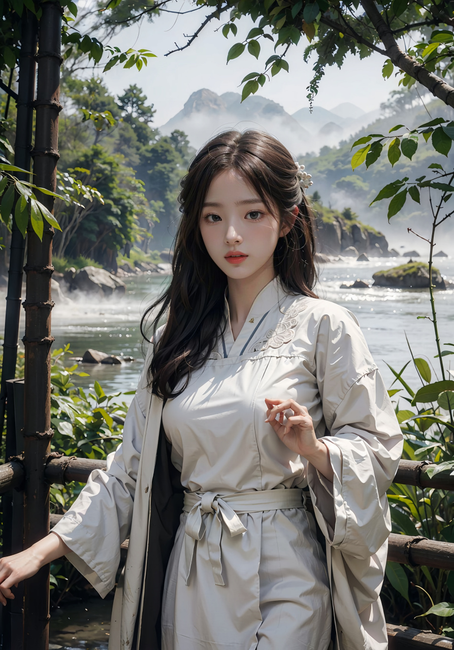 步入竹林,感受大自然的恩赐,心境愉悦.