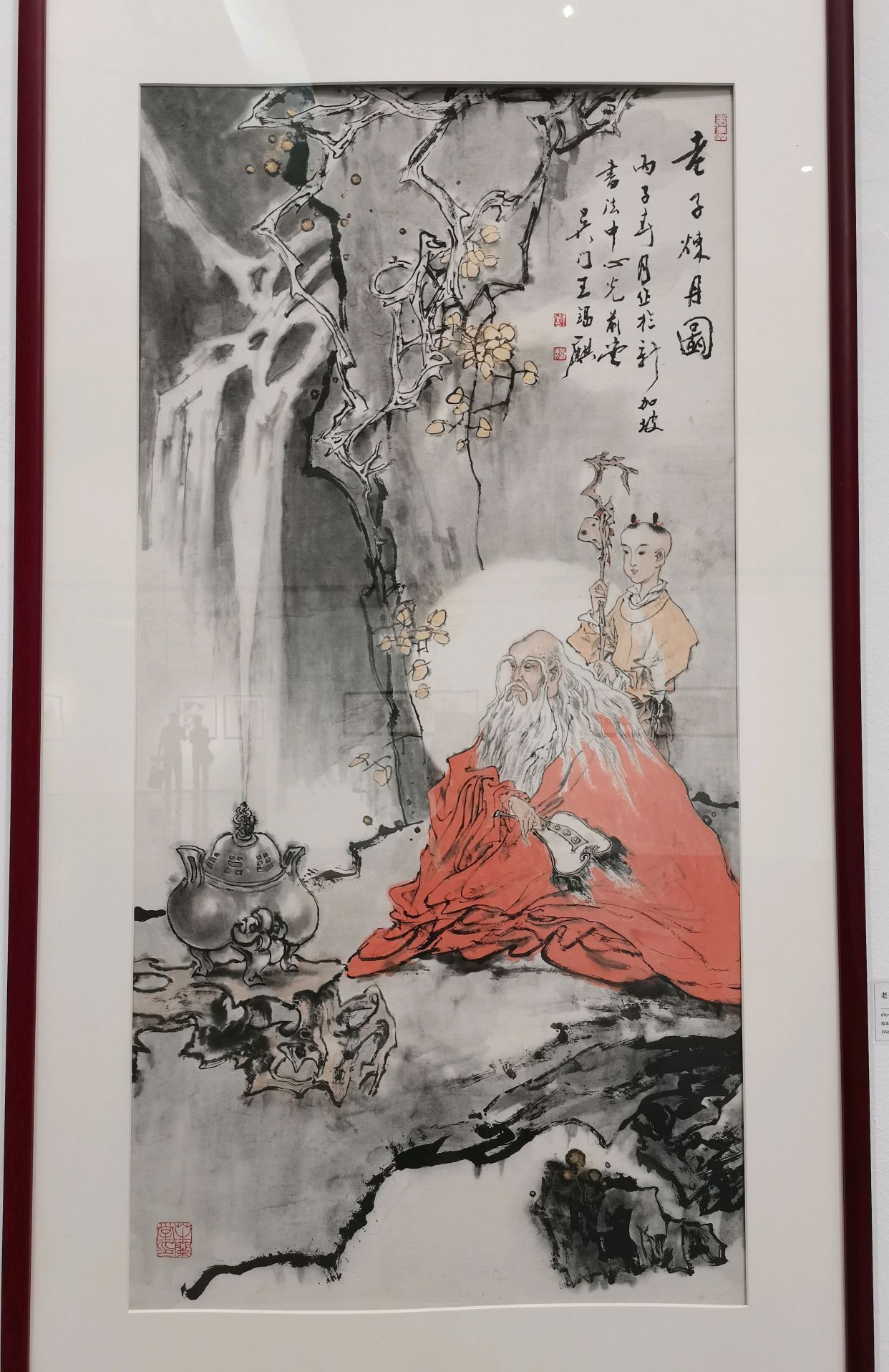 跟随苏州花鸟画家刘苏老师赏画