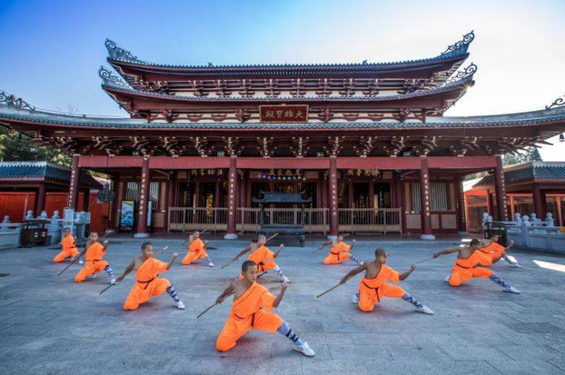 南少林寺特种兵一日游