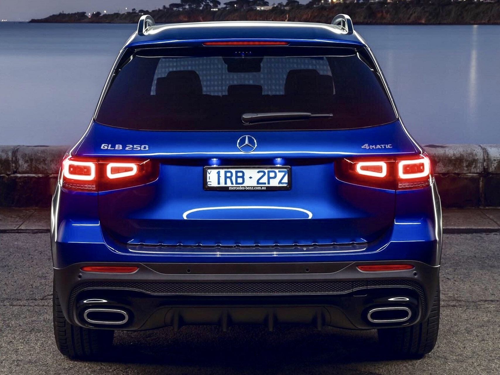 比较喜欢的三款suv后尾灯:保时捷macan,宝马x3和奔驰glb250