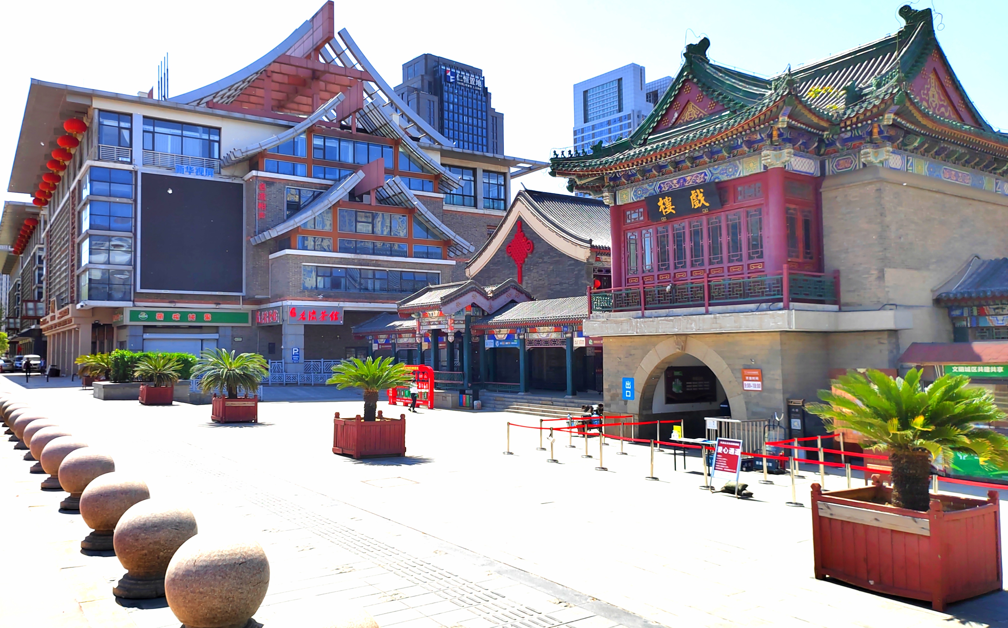 鼓楼古文化街景色