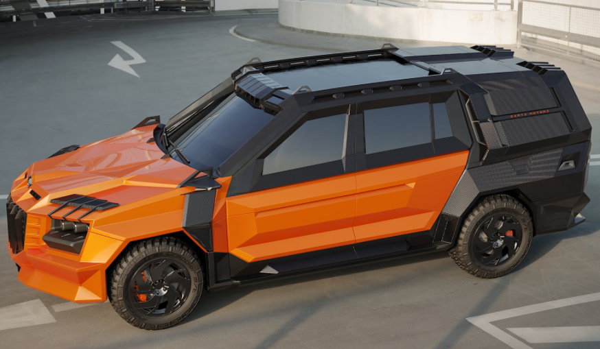 达茨推出迈巴赫suv灵感来自老虎