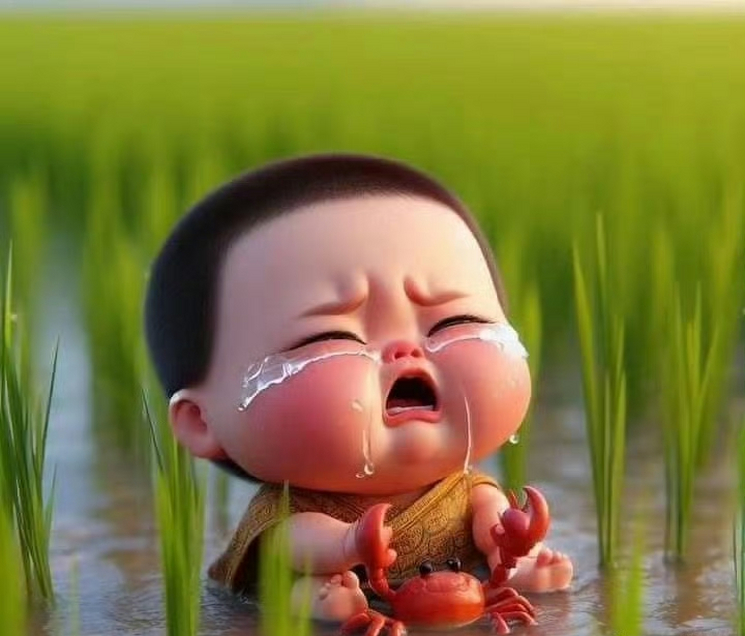 "蟹宝宝"哭了~ 贼可爱头像98205420 #潜力作者扶持计划